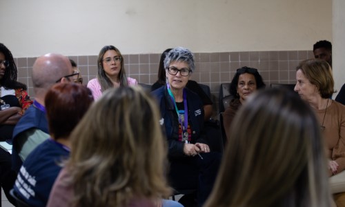 VR recebe equipe do Ministério da Saúde para certificação pelo trabalho para eliminação da transmissão vertical de HIV e sífilis